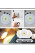 Kumandalı 3 Lü Spot Led Lamba - Pilli - 2