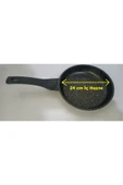abnturk 24 Cm Döküm Granit Tava Dayanıklı Yanmaz Yapışmaz İç haznesi 24 Cm - 2