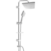 DC-0117 – Paslanmaz Full Krom Tepe Duş Seti - 2