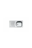 Teka Ebm 45 Sol Paslanmaz Çelik Tek Hazneli Evye 40132022 (PA350N1202) - 1