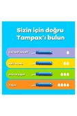 TAMPAX Compak Super Tampon Aplikatörlü 20 Adet - 7