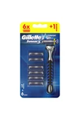 GİLLETTE Sensor3 Tıraş Makinesi + 6 Yedek Tıraş Bıçağı - 2