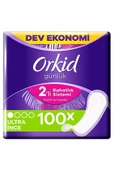 ORKİD Yaprak Günlük Ped Normal Dev Ekonomik Paket 100 Ped - 2