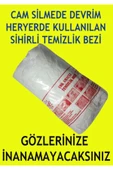 abnturk 4 Adet ( 2 Paket ) Mucize Temizlik Bezi Efsane Sihirli Cam Silici Dünyadaki Eniyi Temizlik Bezi - 2