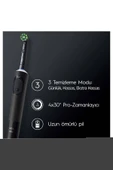 ORAL-B Şarjlı/elektrikli Diş Fırçası Vitality Pro 2'li Siyah&lila Avantaj Paketi - 4