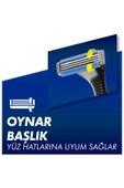 GİLLETTE Sensor3 Tıraş Makinesi + 6 Yedek Tıraş Bıçağı - 5
