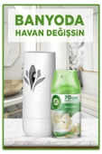 AİR WİCK Oda Kokusu Freshmatik, Otomatik Sprey Makine + Bahar Çiçekleri Yedek Sprey 250 ml - 5