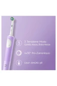 ORAL-B D103 Vitality Pro Cross Action Şarjlı Diş Fırçası - Lila - 4