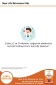New Life Betamune Kids 30 Çiğneme Tableti thumbnail 4