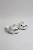 WG500 Köpekbalığı Beyaz Unisex Tam Ortopedik Terlik Shark Slides - 2