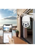 demdem 2.0 Mp Hd Lens Iç Dış Mekan Suya Danıklı Ip Wifi Network Güvenlik Kamerası Wifi Kamera - 3