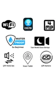 AVENİR AV-S232 4MP Solar WIFI IP PTZ Dual Light Çift kameralı V380 Pro App Kamera - 2
