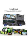 WIWOCAM Araç Kamerası 3 Kameralı Model 1080P Kayıt Geri Görüş Park Kameralı - 3
