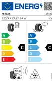 Petlas 225/45 R17 94W Reinf. Multi Action PT565 Dört Mevsim Lastiği 2025 Üretim - 3