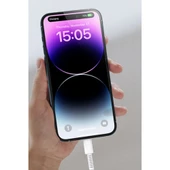 Yesido CA120L USB to Lightning 18W QC Hızlı Şarj Kablosu 1M - Beyaz - 2