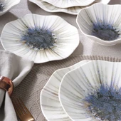 GÜRAL PORSELEN Nesrin 24 Parça 6 Kişilik Yemek Takımı 1986 thumbnail 3