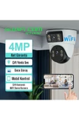 WİFİCAM Çift Kameralı İç Ortam Tavan Tip Dome Wifi Kamera - 4