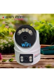WİFİCAM Çift Kameralı İç Ortam Tavan Tip Dome Wifi Kamera - 5