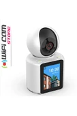 WIFICAM PLUS Ekranlı Görüntülü Görüşme Sağlayan Akıllı Kamera Ev-İşyeri-Ofis-Bebek-Yaşlı Hasta Kamerası - 8
