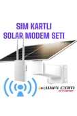 WIFICAM PLUS Solar Enerjili 4G Dış Mekan WIFI Router Modem Seti Sim Kart İle Kullanım - 3