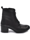 Castleblack 92159-1 Siyah Kadın Kışlık Deri Bot - 4