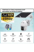 WIFICAM PLUS 4g Sim Kartlı 360 Ptz Solar Güneş Enerjili 1080p Kamera Türkçe Programlı+64 Gb Sd Kart - 3