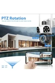 WİFİCAM 3 Kameralı İnsan Takibi Yapabilen Wifi Smart Kamera P6SLite Türkçe  Uygulama - 7