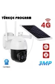 WIFICAM PLUS 4g Sim Kartlı 360 Ptz Solar Güneş Enerjili 1080p Kamera Türkçe Programlı+64 Gb Sd Kart - 7