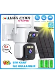 WİFİCAM Çift Kameralı 4G Solar Kamera O-Kam Pro Türkçe Program - 1