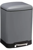 STOREMAX smgshop 5 FİVE Ariane Antrasit Gri 6 Litre, Çöp Kovası  1094518 - 1
