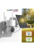 WIFICAM PLUS Solar Güneş Enerjili Ptz Wıfı Kamera 4mp Çok Net Görüntü - 2