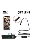 WIFICAM PLUS Çift Lensli Wifi Li Kablo Kamera Sert Kablo 10 Mt Hd Tüm Telefonlara Uyumlu - 6