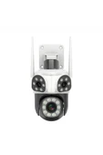 WİFİCAM 3 Kameralı İnsan Takibi Yapabilen Wifi Smart Kamera P6SLite Türkçe  Uygulama - 5