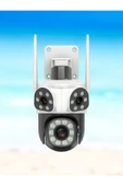 WİFİCAM 3 Kameralı İnsan Takibi Yapabilen Wifi Smart Kamera P6SLite Türkçe  Uygulama - 4