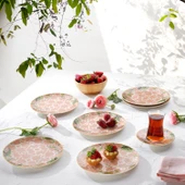 Schafer Sorte Pasta Seti 6 Parça-Pembe - 1