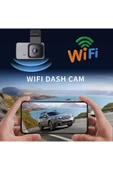 WİFİCAM 2 Kameralı 1296P Dahili Wifi Ekranlı Araç Kamerası Geniş Açı Ve Net Görüntü Kalitesi - 3