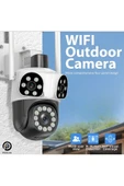 WİFİCAM 3 Kameralı İnsan Takibi Yapabilen Wifi Smart Kamera P6SLite Türkçe  Uygulama - 3