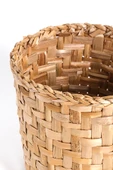 Kapalı Hasır Örgü Çiçek Saksısı H :26 cm - 2