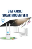 WIFICAM PLUS Solar Enerjili 4G Dış Mekan WIFI Router Modem Seti Sim Kart İle Kullanım - 2
