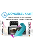 WIWOCAM 3 Kameralı Wifili Ekranlı Araç Kamerası SD Karta Kayıt - 3