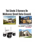 WIFICAM PLUS 3 Kameralı PTZ Wİfi Kamera 2025 Yeni Ürün - 5