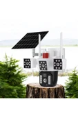 WİFİCAM Çift Kameralı Solar Panelli Sim Kart 4g Güneş Enerjili Kamera Exra LED Aydınlatmalı - 5