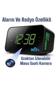 WİFİCAM Masa Saati Kamera Radyolu Ve Alarmlı Dijital Lookcam App - 1
