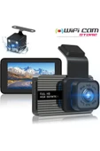 WIWOCAM 1080P 3 İnç Ekranlı Ultra Geniş Açı Lensli Full Hd Araç Kamerası - 4