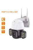 WIFICAM PLUS Icsee Ve Xmye Uyumlu 5 Mp 1080p Projektör Led Aydınlatmalı Ptz Wifi Ip Kamera - 4