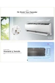 LG 12k Btu - Dualcool Plus Inverter Wi-fi Akıllı Klima 12000 Btu Enerji A Duvar Tipi Beyaz (2025) - 6