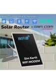 WIFICAM PLUS Solar Enerjili 3G/4G Dış Mekan WIFI Router Modem Seti Sim Kart İle Kullanım - 7