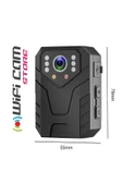WİFİCAM Wifi Li Gece Görüşlü Ekranlı Yaka Kamerası - 4