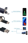 WIFICAM PLUS Çift Lensli Wifi Li Kablo Kamera Sert Kablo 10 Mt Hd Tüm Telefonlara Uyumlu - 4