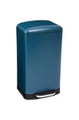 5FiveSmart 5five Simply Smart Ariane 30 Lt Metal Çöp Kovaları Petrol Mavisi - 1